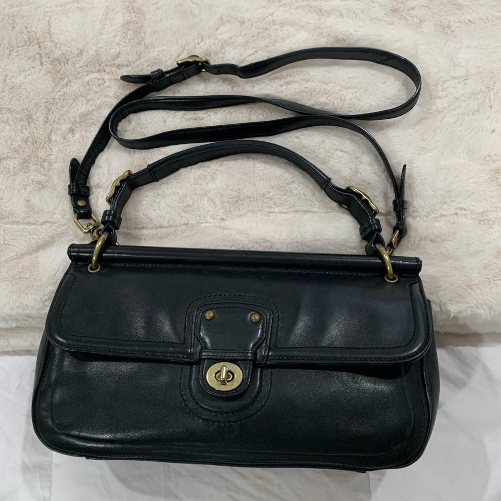 Vintage coach crossbody bag
